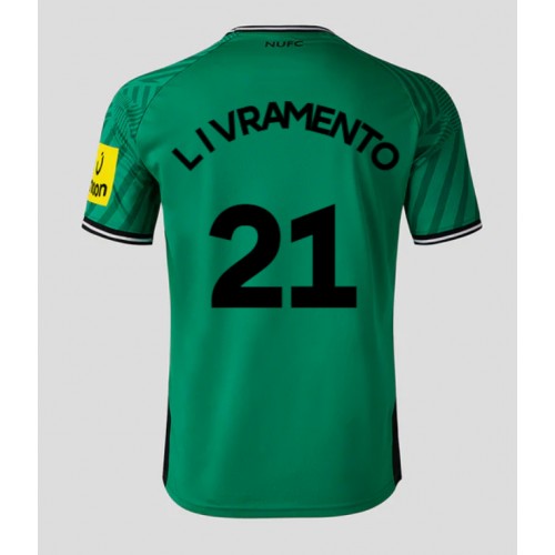 Newcastle United Tino Livramento #21 Gostujuci Dres 2023-24 Kratak Rukav